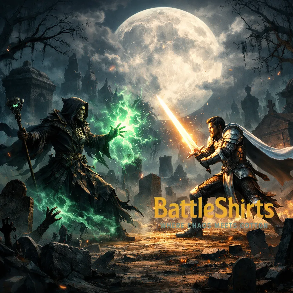 Necromancer vs Paladin: Choose Your Side