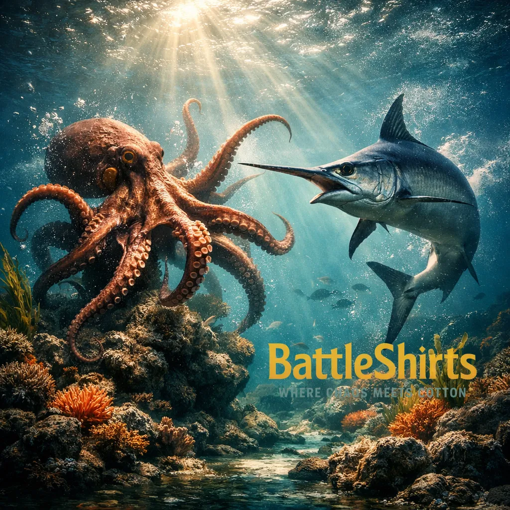 Deep Sea Throwdown: Octopus vs Swordfish
