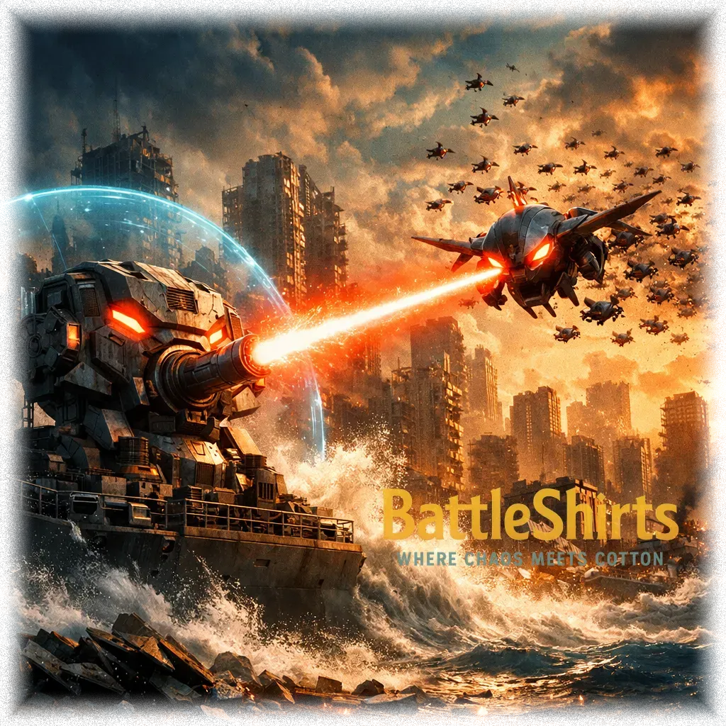 Laser Weapon vs Drone Swarm