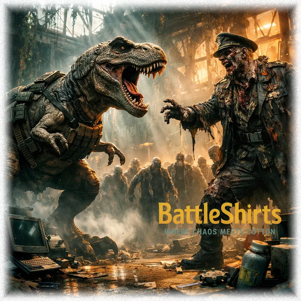Dinosaurs vs Zombies